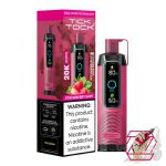ویپ یکبار مصرف 20000 پاف تیک تاک با طعم strawberry shot