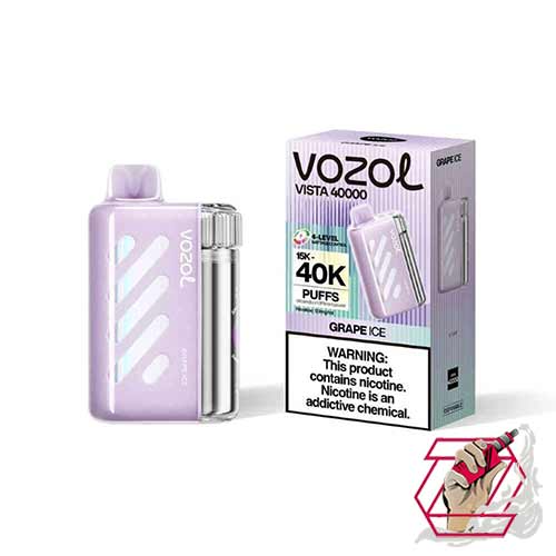 پاد یکبار مصرف ۴۰۰۰۰ پاف vozol vista انگور یخ