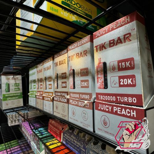 قیمت و خرید پاد یکبار مصرف 20 هزار پاف برند Tikbar
