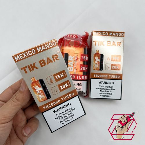 پاد یکبار مصرف 20 هزار پاف برند Tikbar